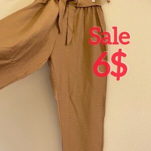 20% off : New collection is tan and comfortable pants